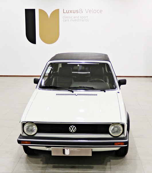 1981 VW Golf Cabriolet GLi  1.6 110HP - 102.300Kms